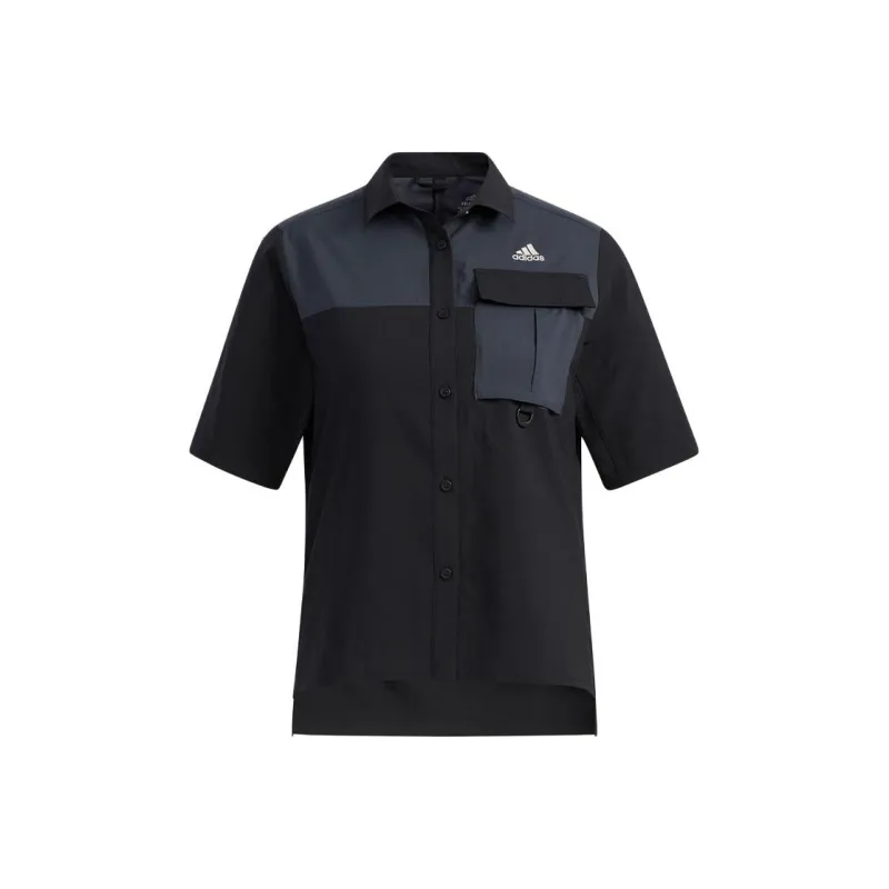 Adidas Shirt Women's Black Gray Color-0