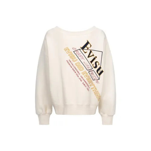 EVISU Sweatshirts Women's Ecru