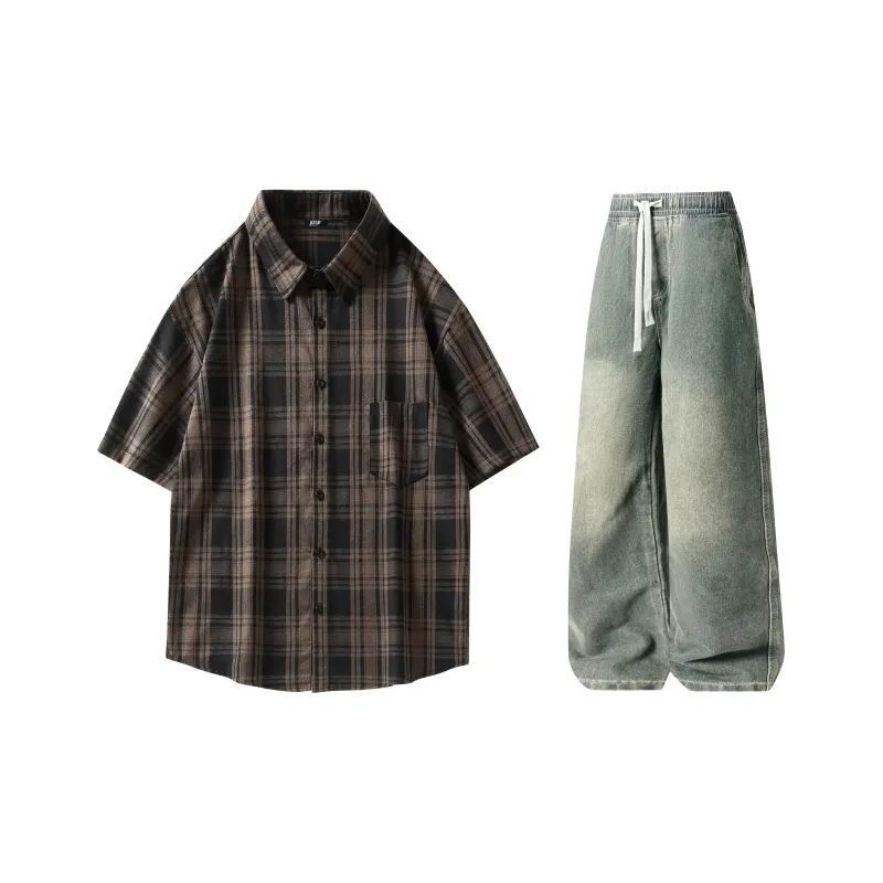 A.X.S.K Shirt Matching Set Unisex-28