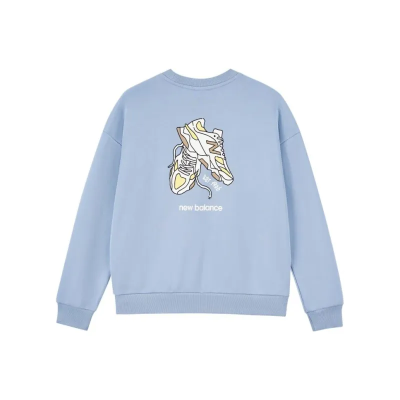 New Balance Sweatshirt Women's Blue-0