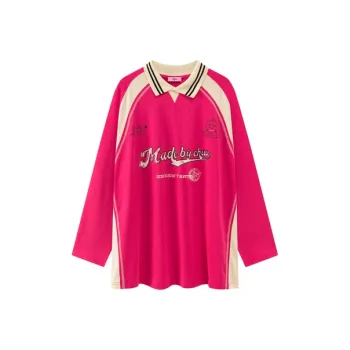 CHUU Raglan Sleeve T Shirt Women's Rose Red