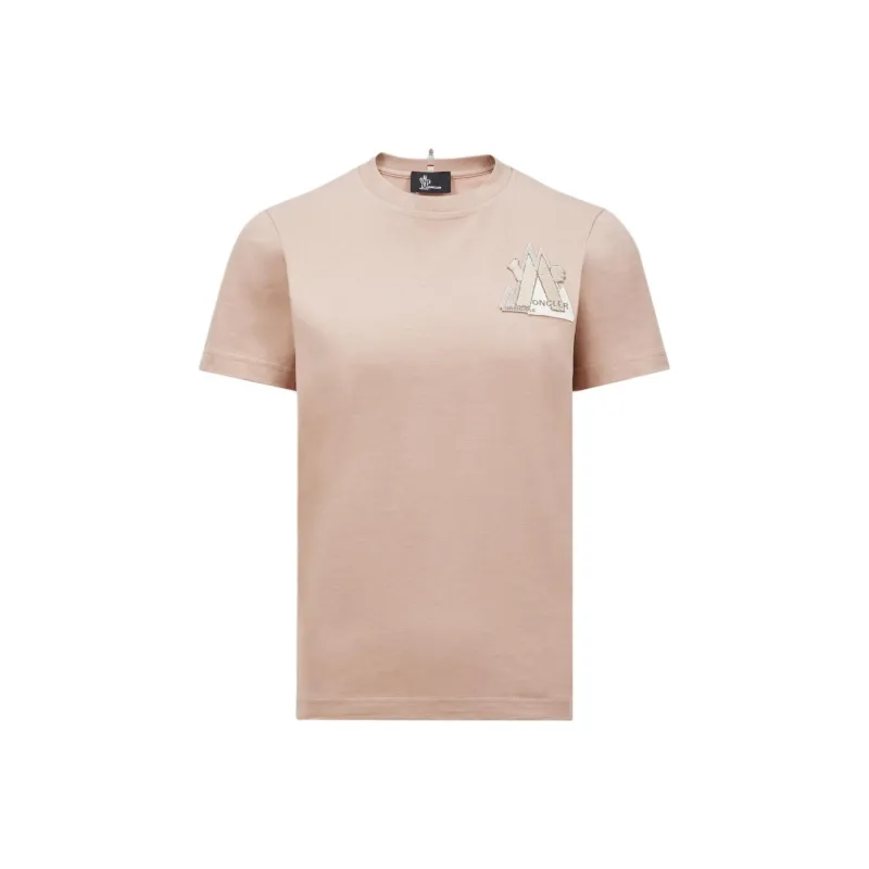 Moncler Grenoble Mountain logo T shirt-0