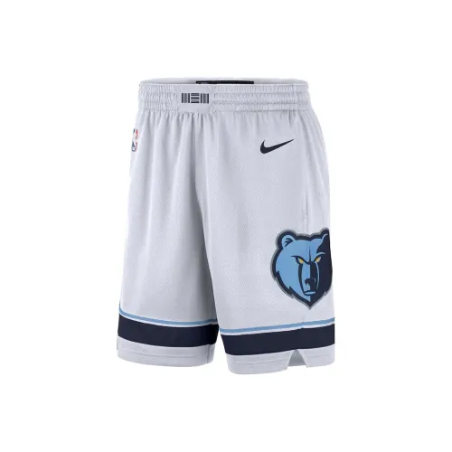 Nike x NBA Memphis GrizzliesDri Fit Basketball Shorts Unisex White