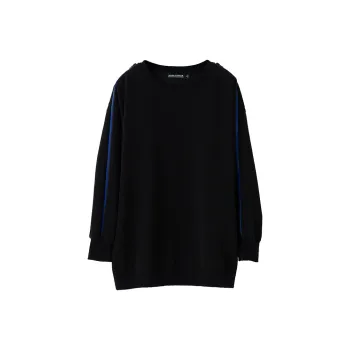 SOON FLOWER Spring Sweatshirt Women's Black