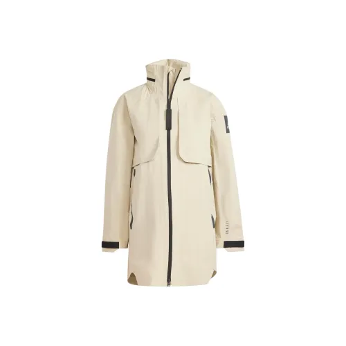 Adidas Myshelter Rain.Rdy Parka Jackets Coats Women's Prairie Brown