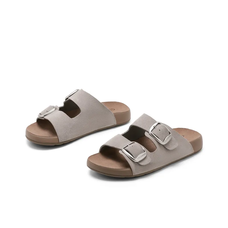 C°BANNER Rubber Sole Abrasion Resistant Slip Resistant Slide Slippers Women's-2