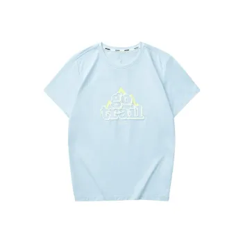 Skechers Regular T Shirt Women's The Sky Is Light Blue
