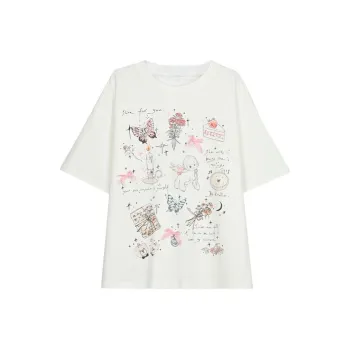 SNBL T Shirts Women's White