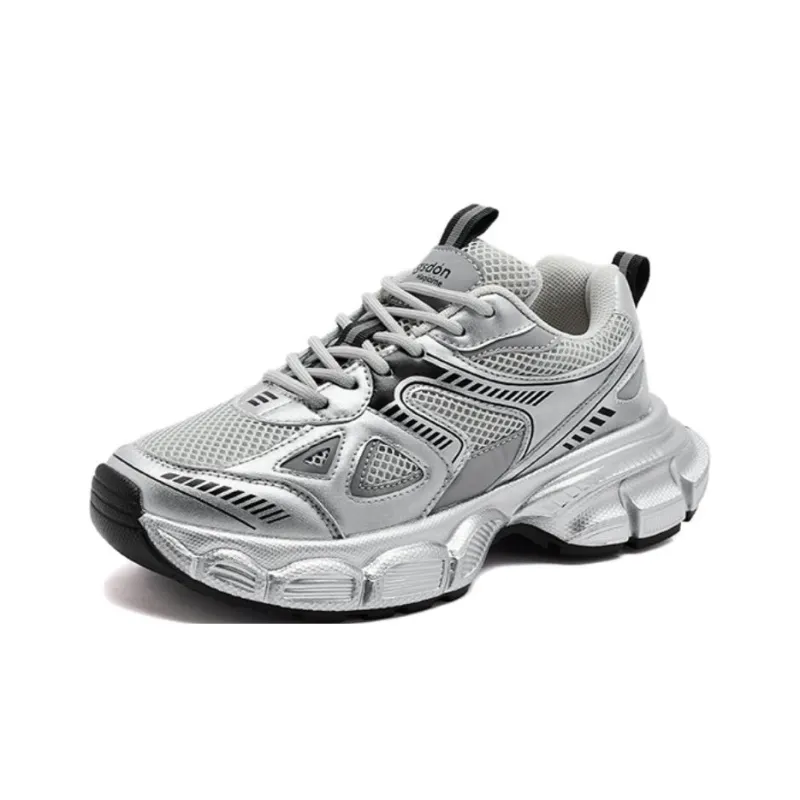 15 MINS Breathable Low Top Chunky Sneakers Women's-13