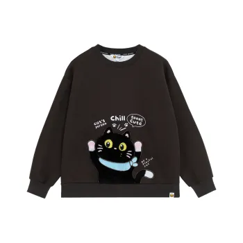 B.Duck Sweatshirt Women's Coffee
