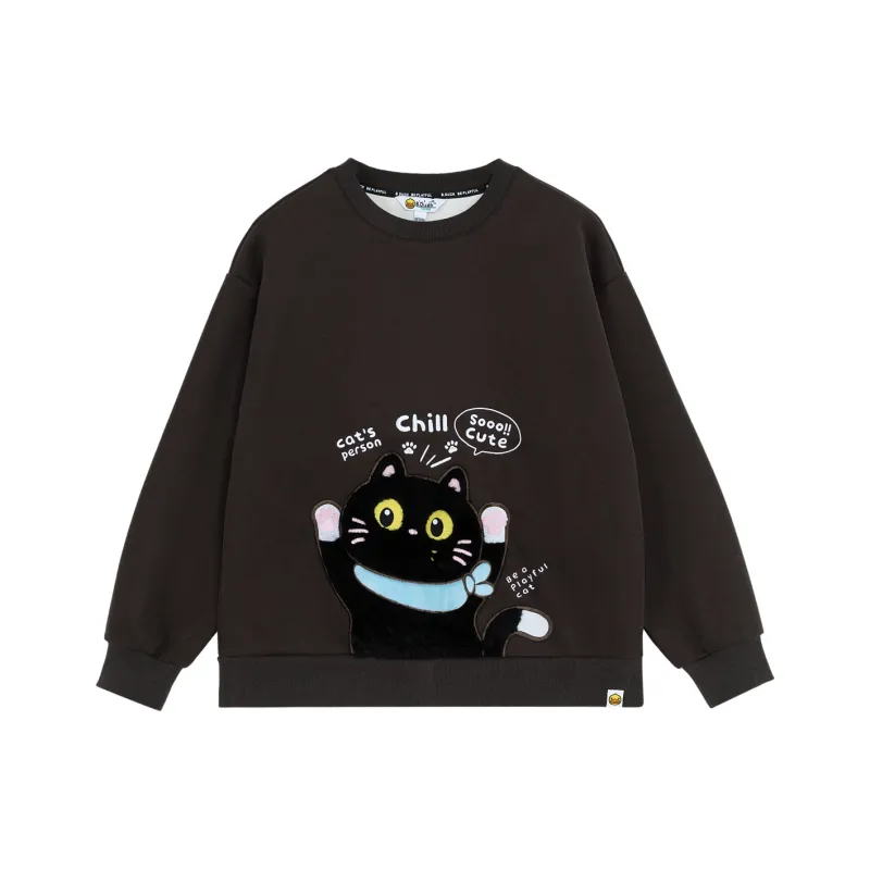 B.Duck Sweatshirt Women's Coffee-0