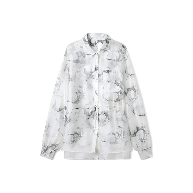 TKY SHOP Shirt Women's Print White-0