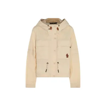 Moncler SS24 Jackets & Coats Women's Yellow Brown