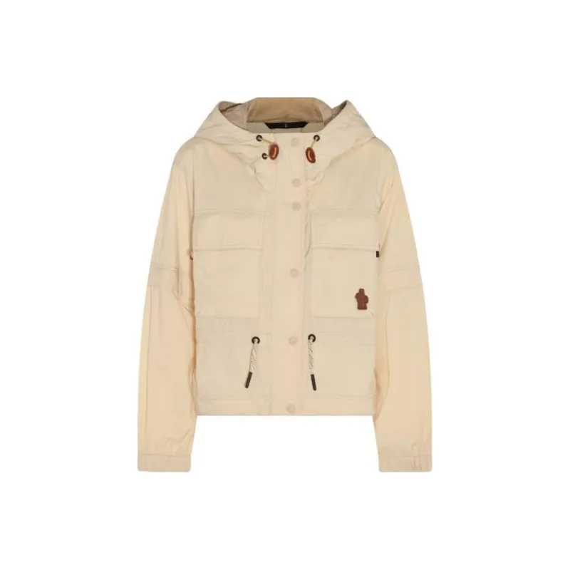 Moncler SS24 Jackets & Coats Women's Yellow Brown-0