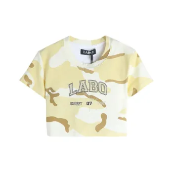 LALABOBO Regular T-Shirt Women's Yellow