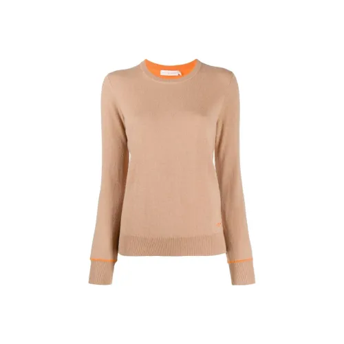 TORY BURCH Cashmere Sweaters Women's Beige