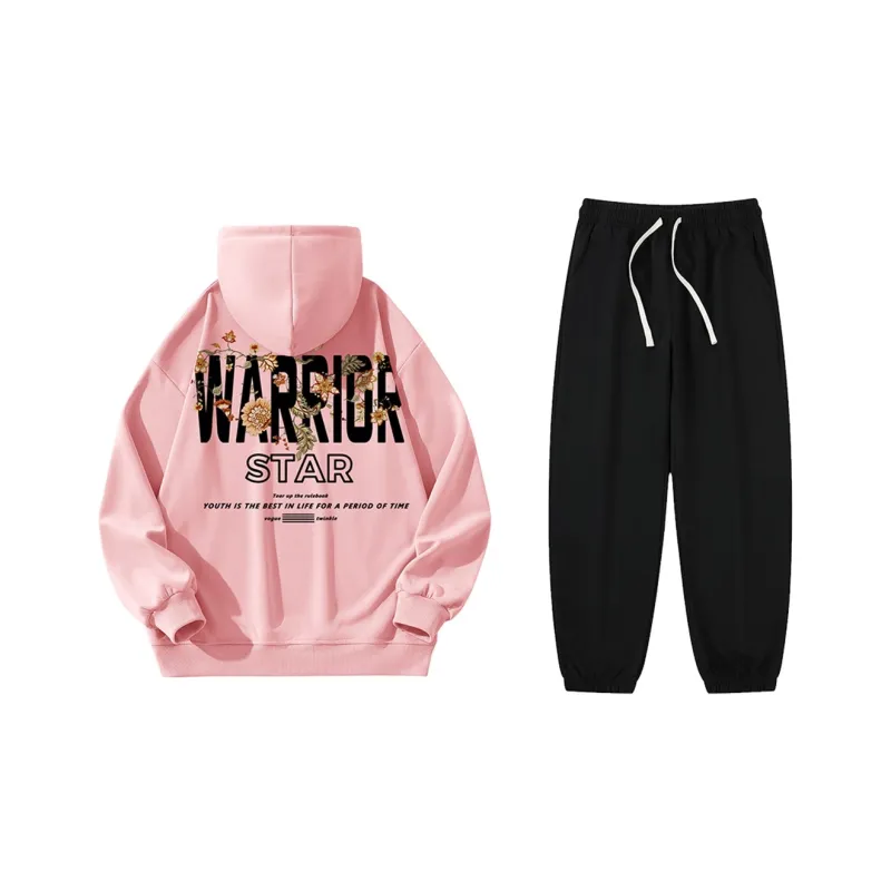 WARRIOR Sweatshirt Sets Unisex-4