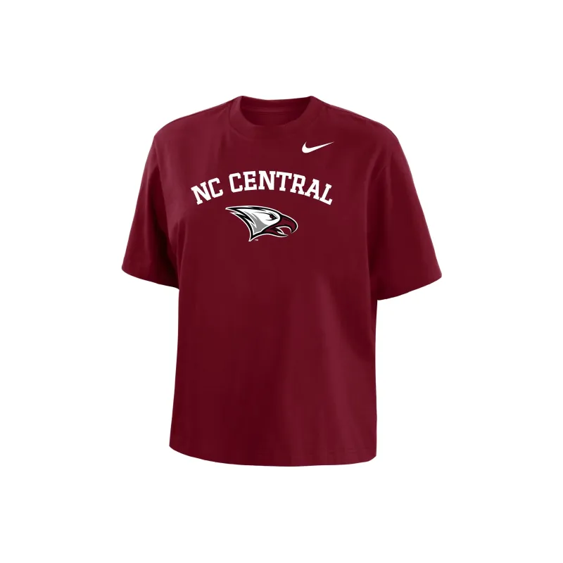 Nike T-Shirts Women's Burgundy-0