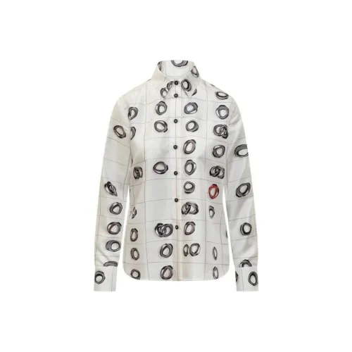 Ferragamo Graphic-Printed Buttoned Shirt