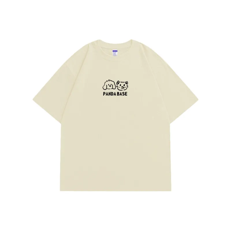 PANDA BASE T Shirts Unisex-5
