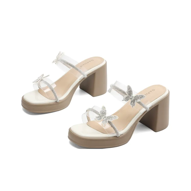 DAPHNE PU Polyurethane Odor Resistant Slide Slippers Women's-4