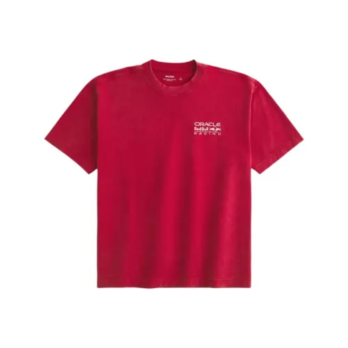 Hollister T Shirts Men Red