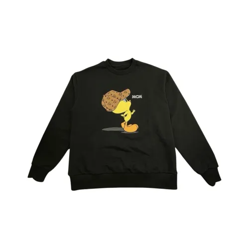 MCM SS23 Sweatshirt Women's Black