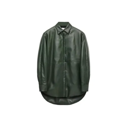 LOEWE Shirts Women's Wine Bottle Green