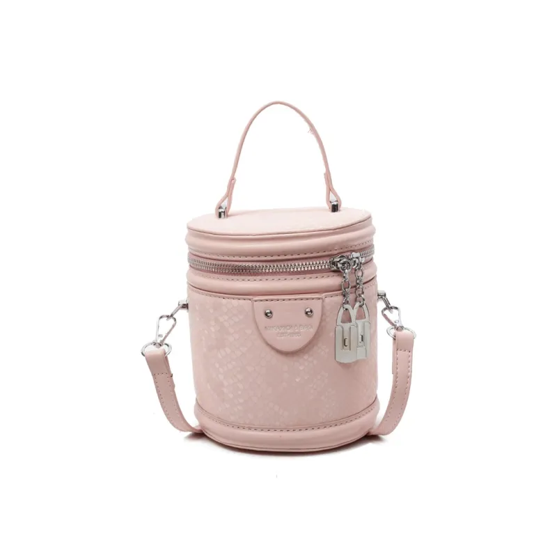 Yalu PU Bucket Bag, One Shoulder Handbag Unisex Multicolor-3