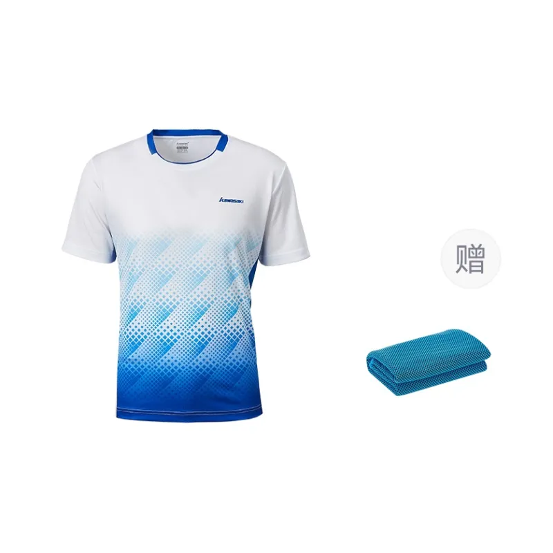 Kawasaki Badminton Clothing Men's White-0