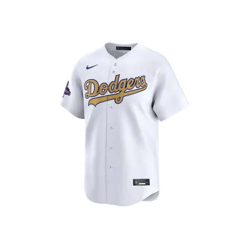 Nike Los Angeles Dodgers 2024 World Series Champions Gold Men's Nike Dri FIT Adv Mlb Limited Jersey