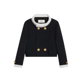 CELINE Brompton Jacket In Cashmere Cloth