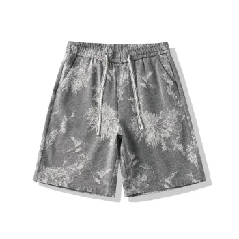 SIFLYTO Denim Shorts Unisex Gray