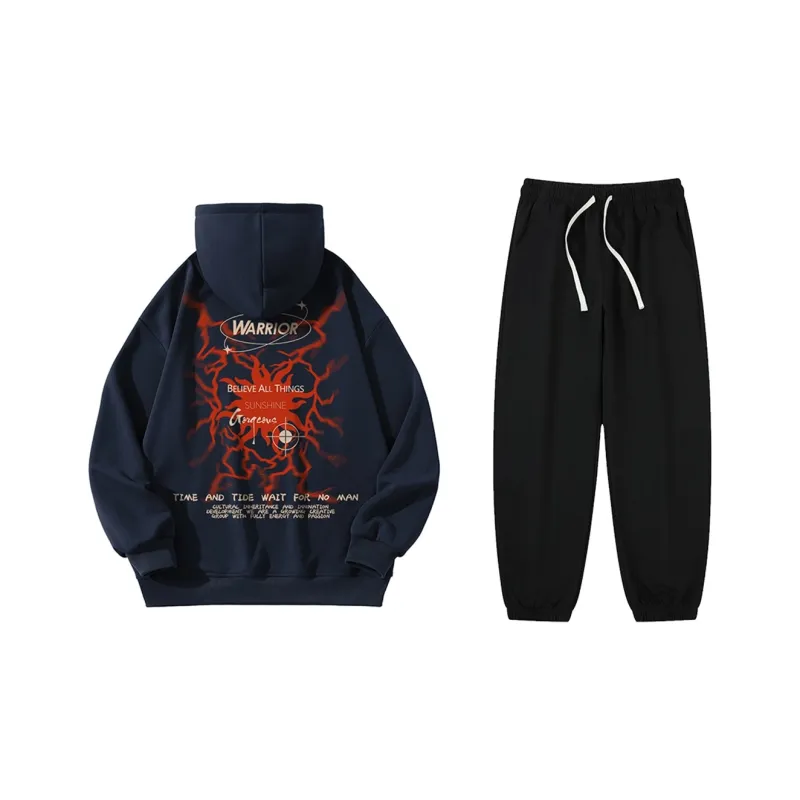 WARRIOR Sweatshirt Sets Unisex-2