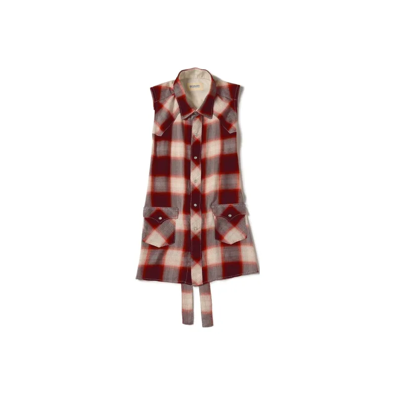 Beams Shirts Women's Red-0