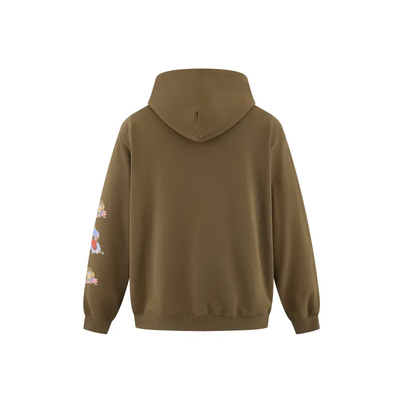 CAI Long Sleeved Sweatshirt Unisex Brown-1