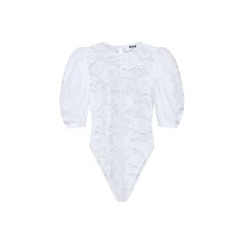 MSGM Bodysuits Women's White