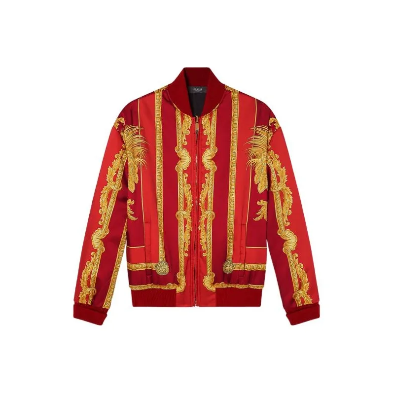 VERSACE Jackets Women's Red-0
