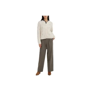 UNIQLO X IDLF Co branded Series Knitwear Women's Ivory