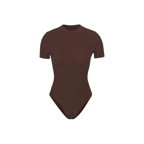 Skims Bodysuits Women's Cocoa Brown