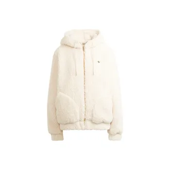 Adidas Originals Sherpa Jacket Winter Women's Ecru