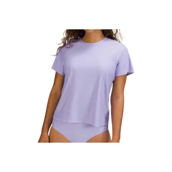 Lululemon Waterside Relaxed Raglan Sleeve T-Shirt Women's Smoky Light Purple