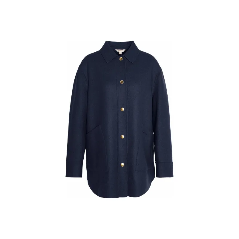 BARBOUR SS24 Shirt Women's Marine Blue-0