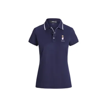 Polo Ralph Lauren SS24 Polo Shirt Women's Dark Blue