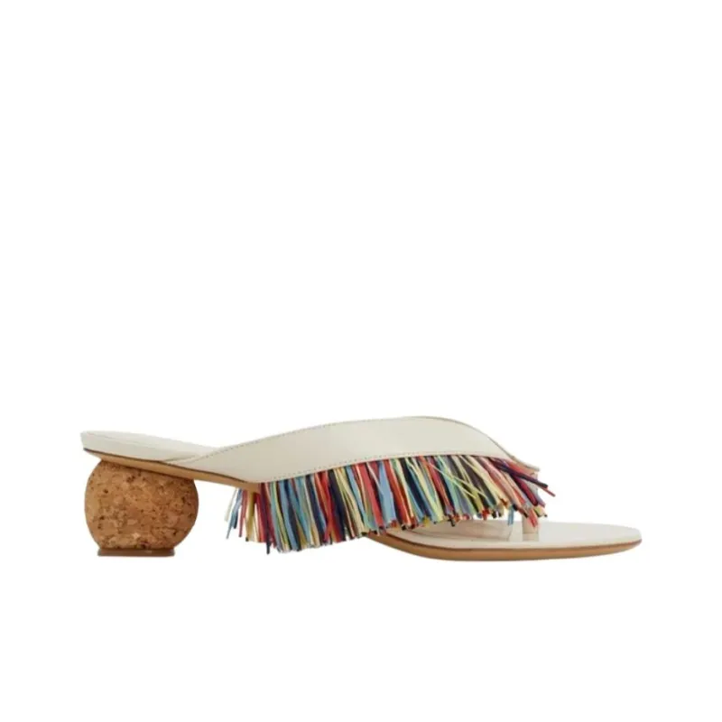 FERRAGAMO Flip Flops 4.5cm Women's White-1