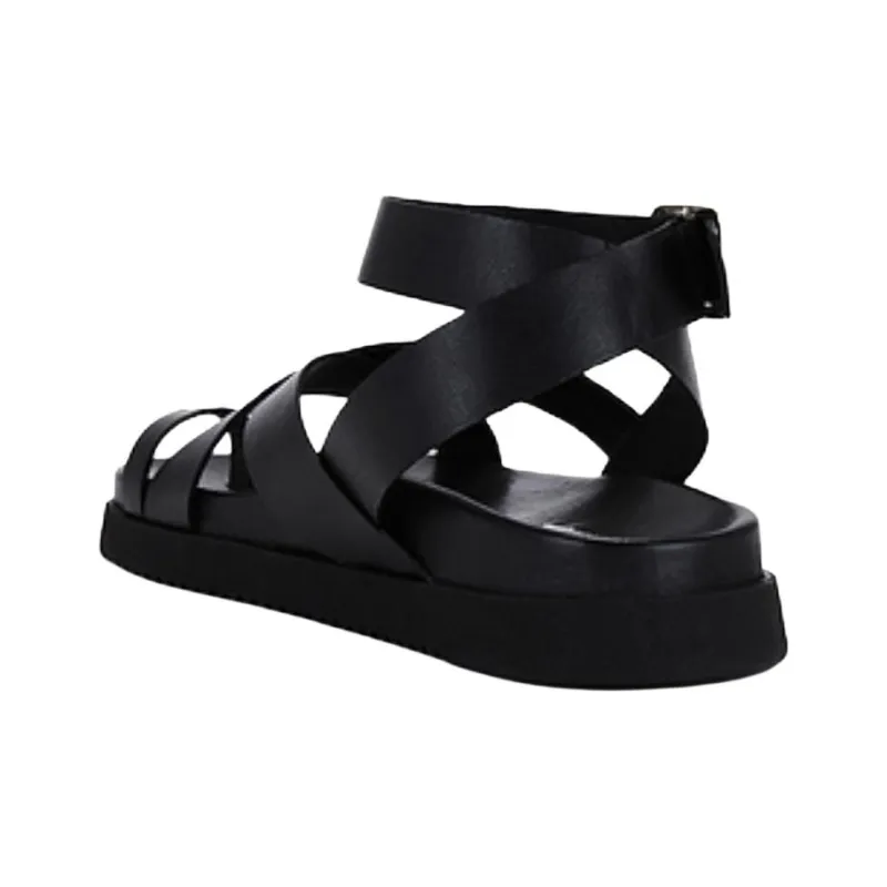 STEVE MADDEN MIRA One Strap Sandals Women's Black-2