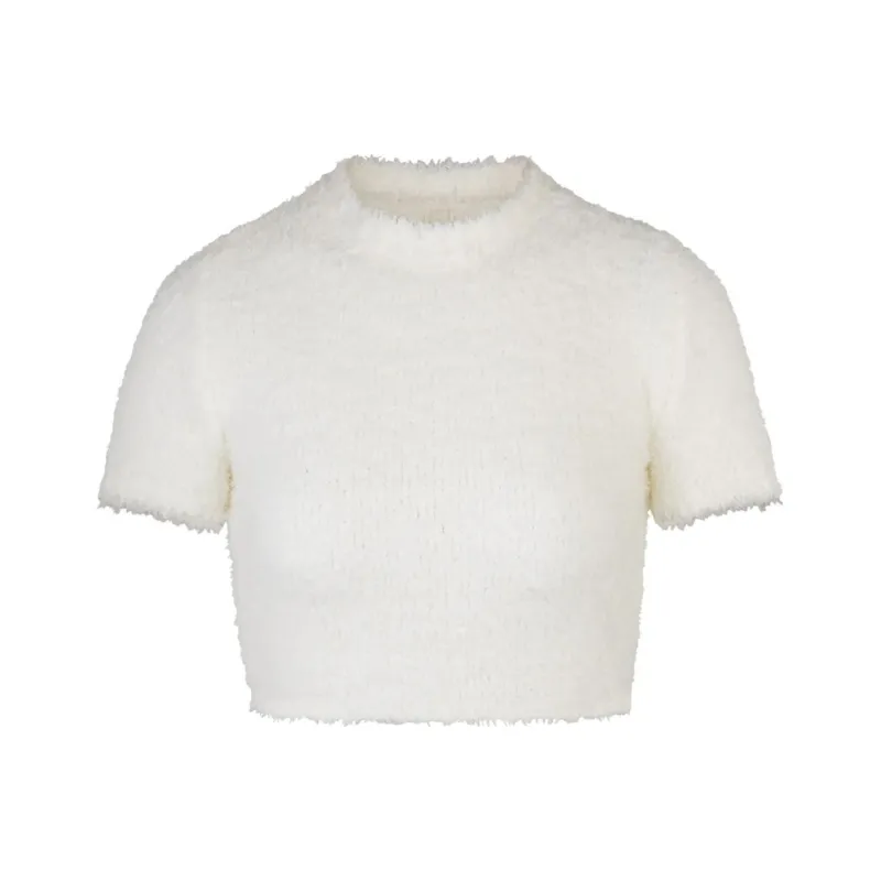 Skims T-Shirts Women's Bone White-0