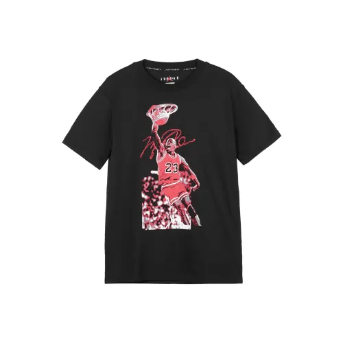 Jordan Drop Shoulder Sleeve T Shirt Women's Black