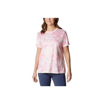Columbia T-Shirts Women's Peach Blossom Pink