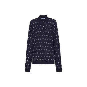 PRADA Polo Shirt Women's Marine